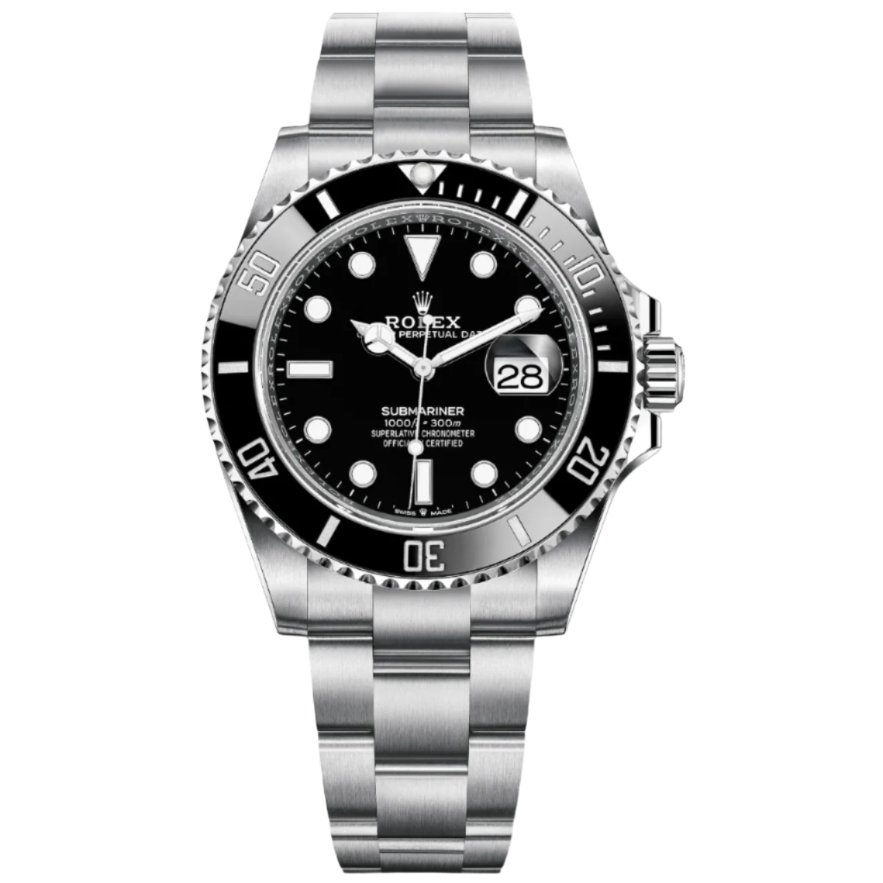 rolex submariner 41mm (date) 126610ln-0001 black dial, unworn 2024 - luxury address watches